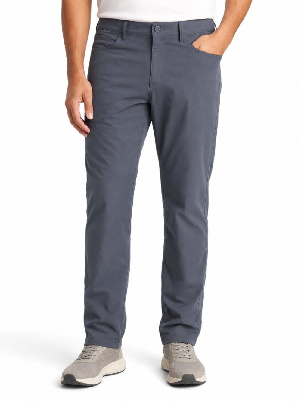 NWT L.L.Bean Men's VentureStretch Lined 5-Pocket Pants Granite | 30x30